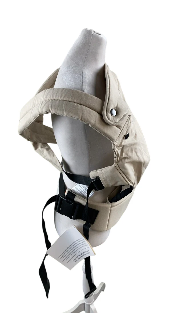 Momcozy PureHug Baby Carrier, Cotton, Khaki - Image 2