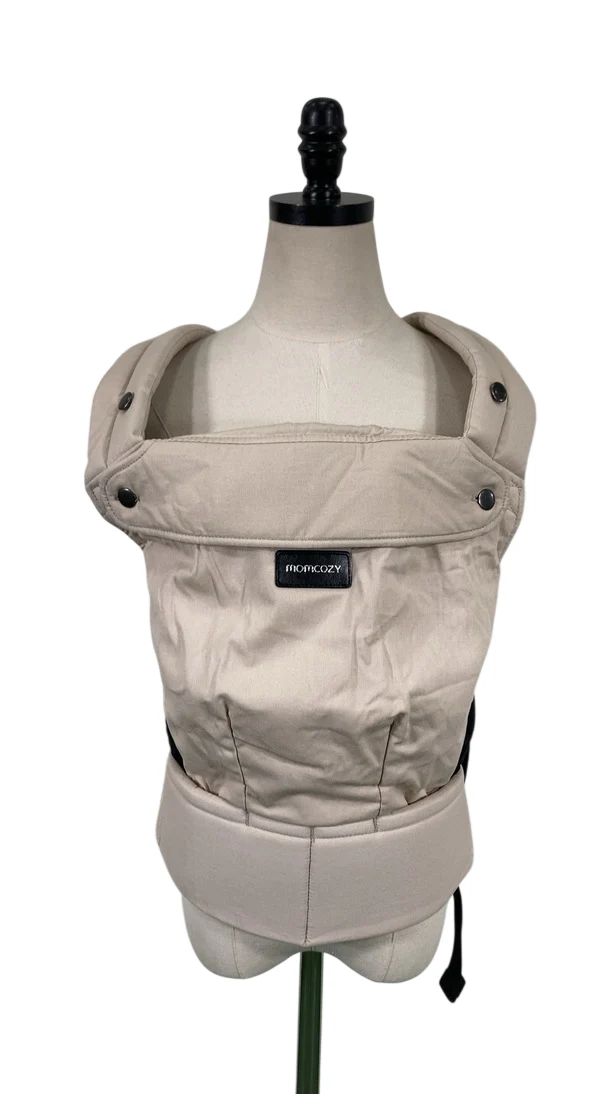Momcozy PureHug Baby Carrier, Cotton, Khaki - Image 6