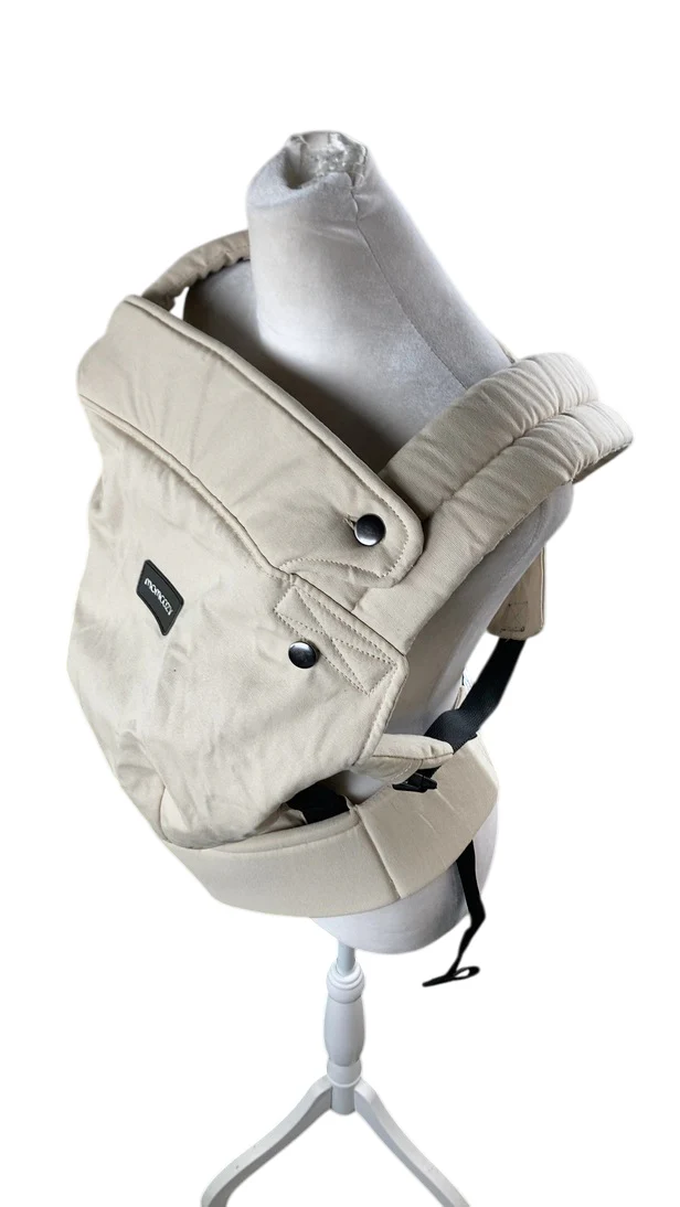 Momcozy PureHug Baby Carrier, Cotton, Khaki - Image 5