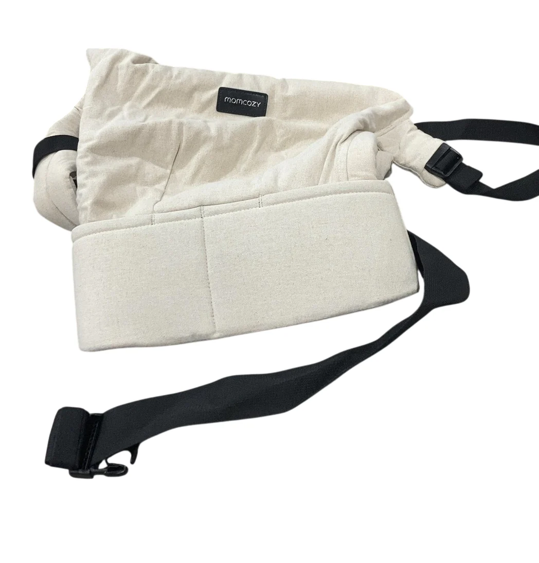 Momcozy PureHug Baby Carrier, Khaki, Cotton - Image 3