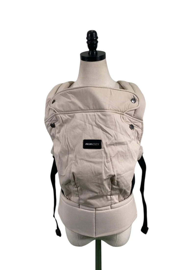 Momcozy PureHug Baby Carrier, Khaki, Cotton - Image 2