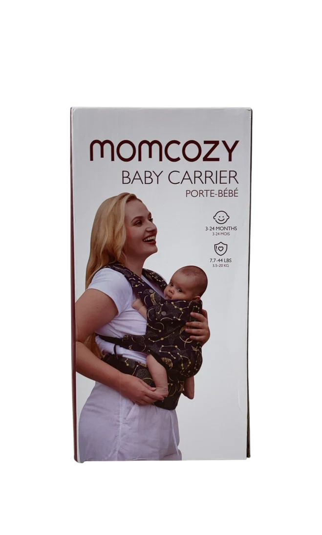 Momcozy PureHug Baby Carrier, Khaki, Cotton - Image 7