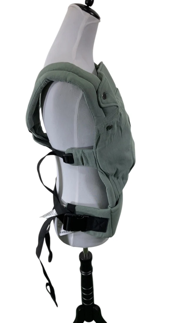 Momcozy PureHug Baby Carrier, Sage Green, Cotton Linen - Image 3