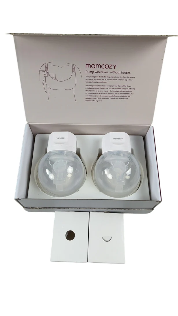 Momcozy S12 Pro Double Wearable Breast Pump, Cozy White - Image 3