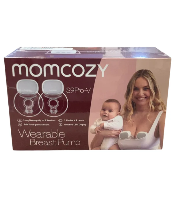 Momcozy S9 Pro Double Wearable Breast Pump, Gray - Image 2