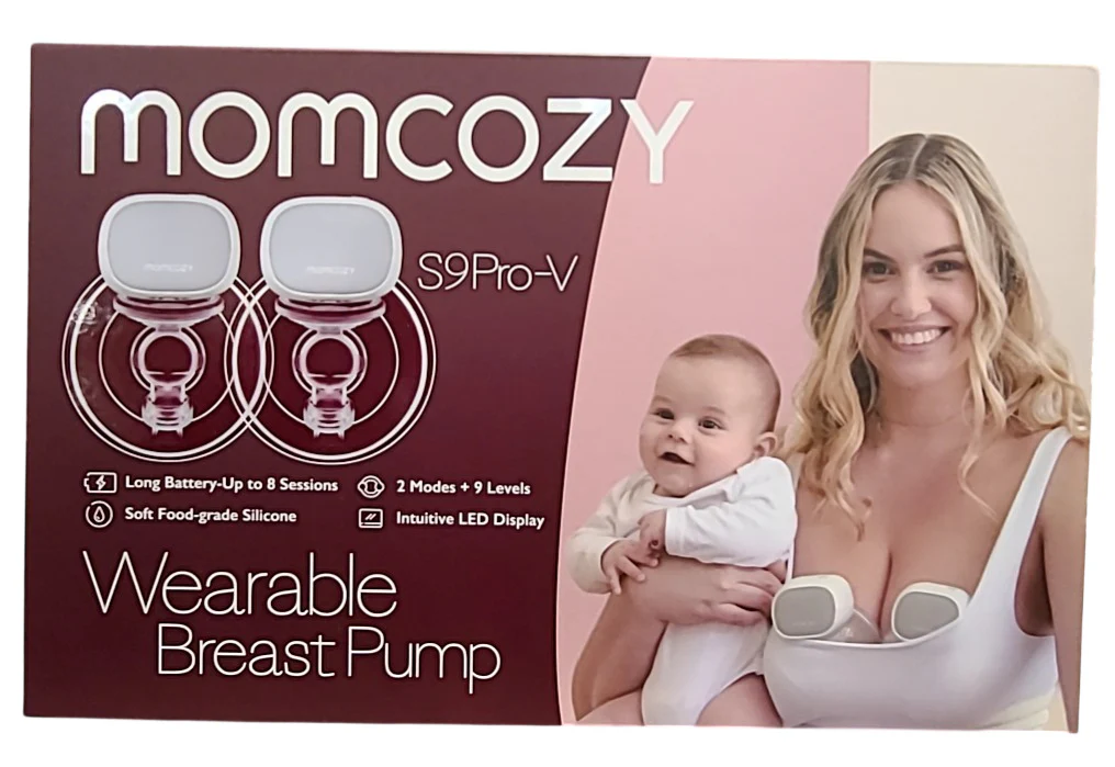 Momcozy S9 Pro Double Wearable Breast Pump, Gray