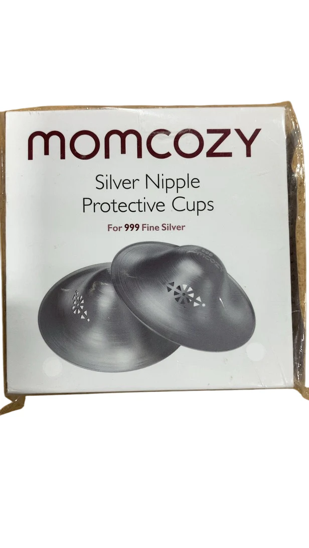 Momcozy Silver Nipple Shields, Regular - Image 2