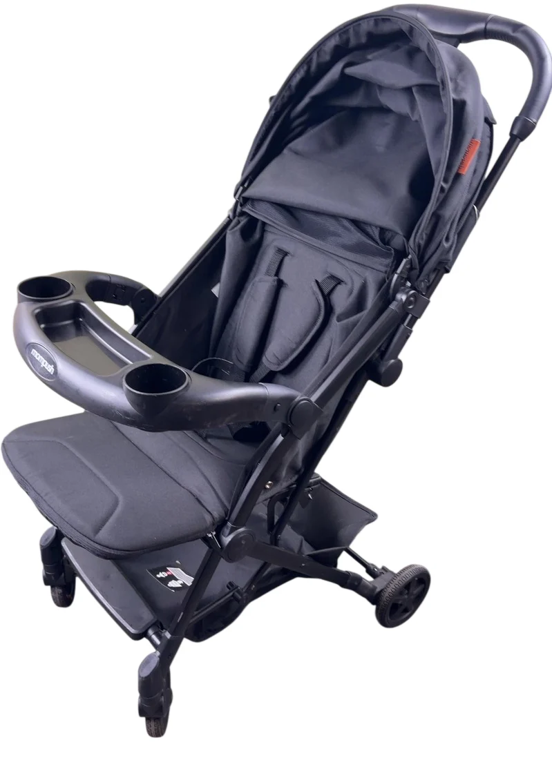 Mompush Lithe V2 Stroller, 2024, Black - Image 3