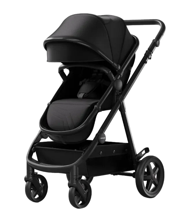 Mompush Meteor 2 Stroller, 2025, Black
