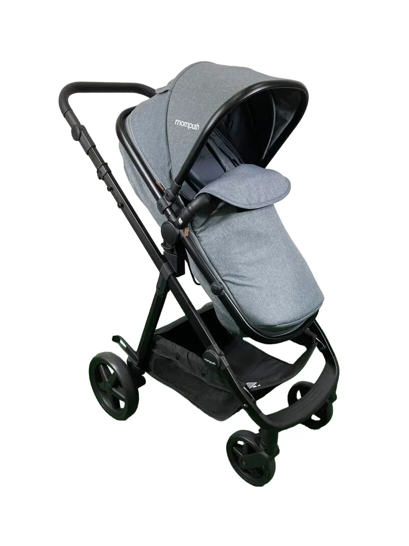 Mompush Meteor 2 Stroller, Gray, 2024
