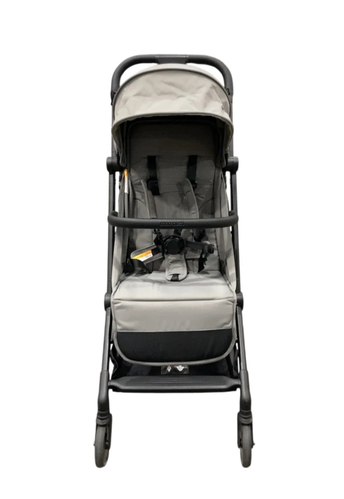 Mompush Velo Lightweight Travel Stroller, Gray, 2024