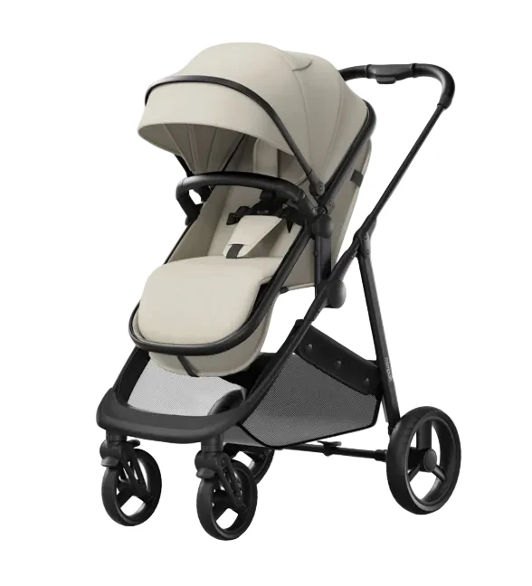Mompush Wiz Stroller, 2025, Khaki