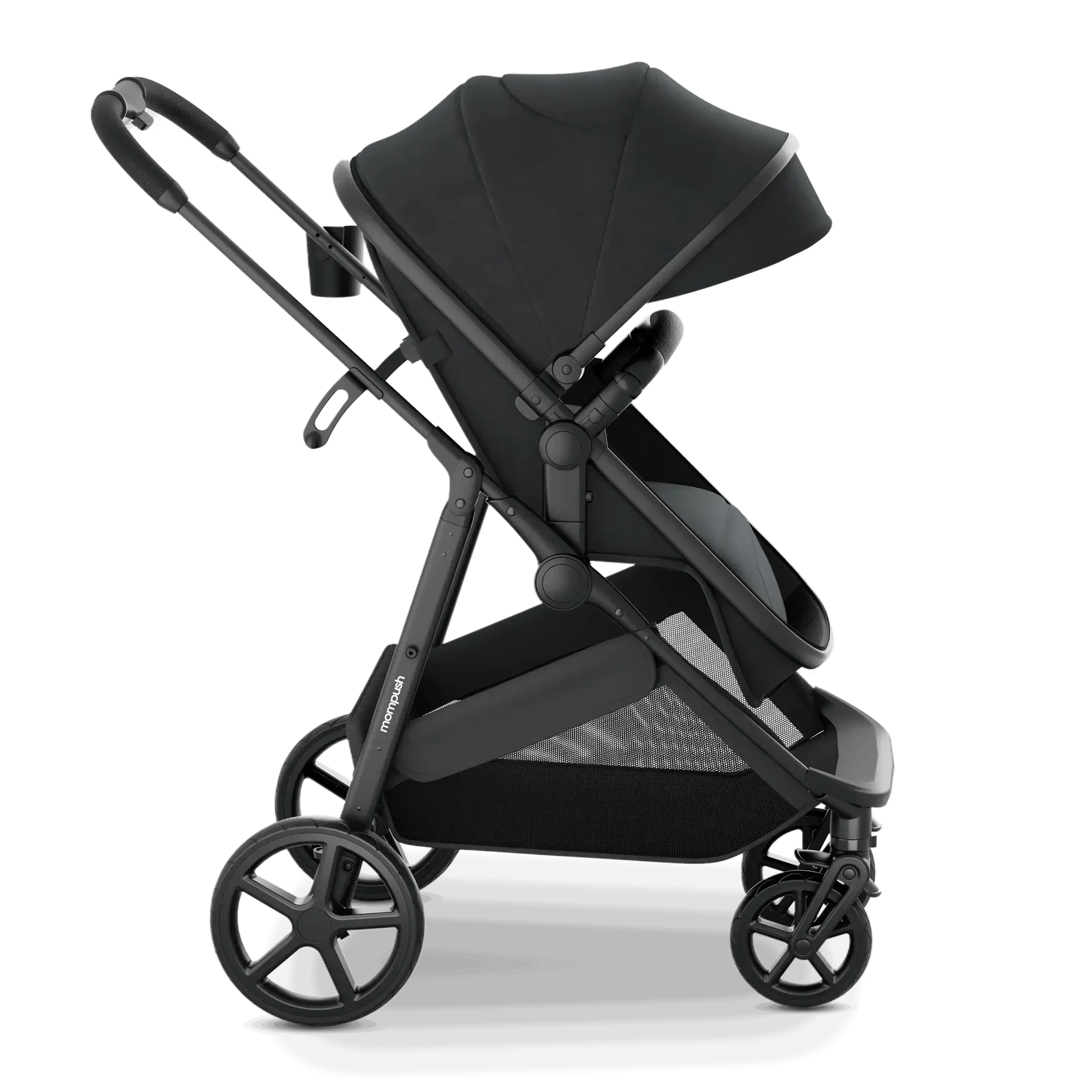 Mompush Wiz Stroller, Black, 2025 - Image 2