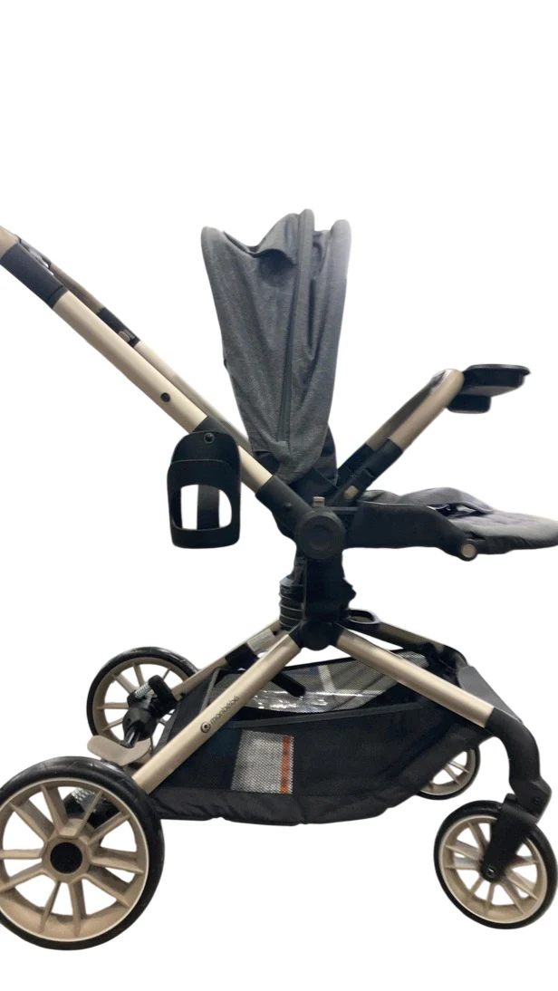 Monbebe 360 Rotating Modular Travel System Stroller, 2024, Castlepoint - Image 2