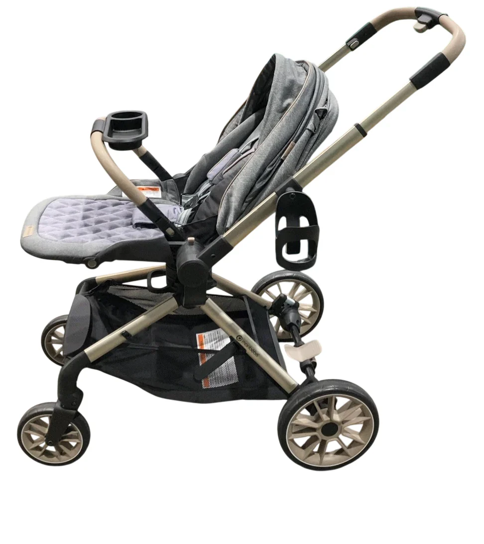 Monbebe 360 Rotating Modular Travel System Stroller, 2024, Castlepoint - Image 2