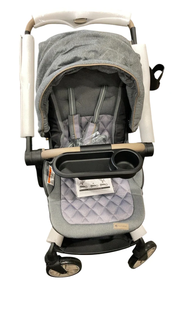 Monbebe 360 Rotating Modular Travel System Stroller, 2024, Castlepoint - Image 4