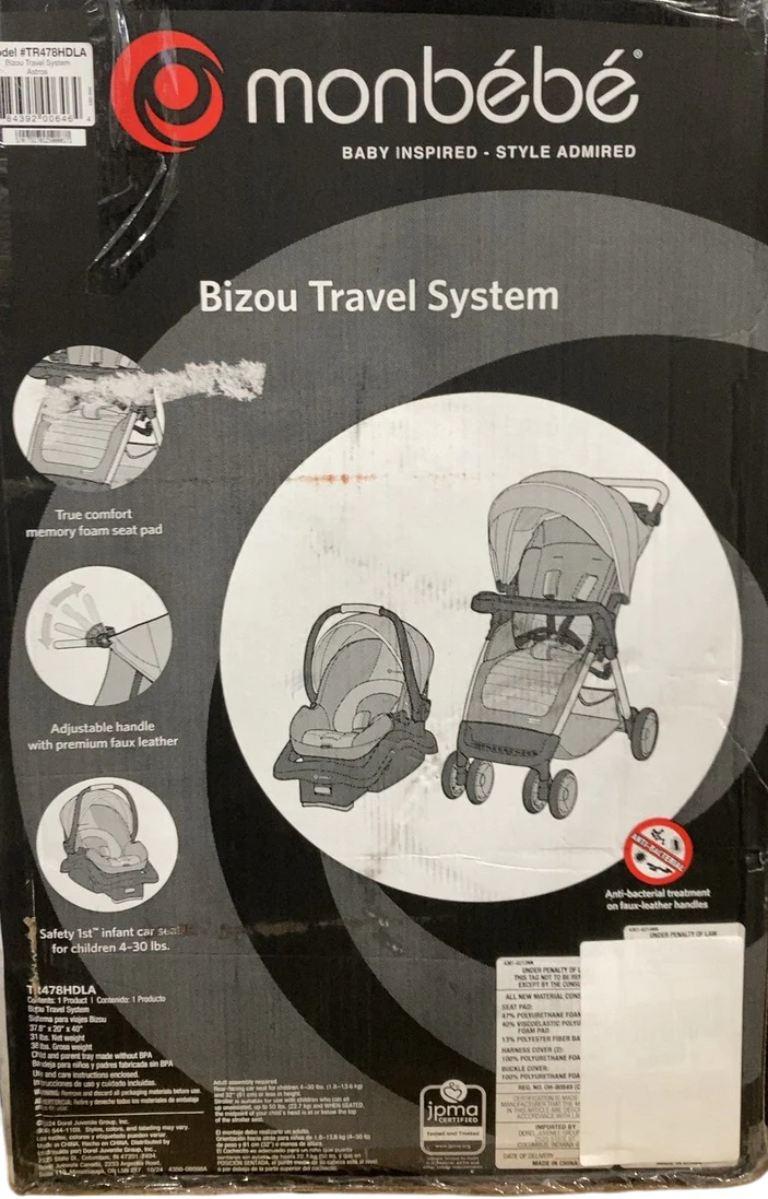 Monbebe Bizou Travel System, 2025, Astros