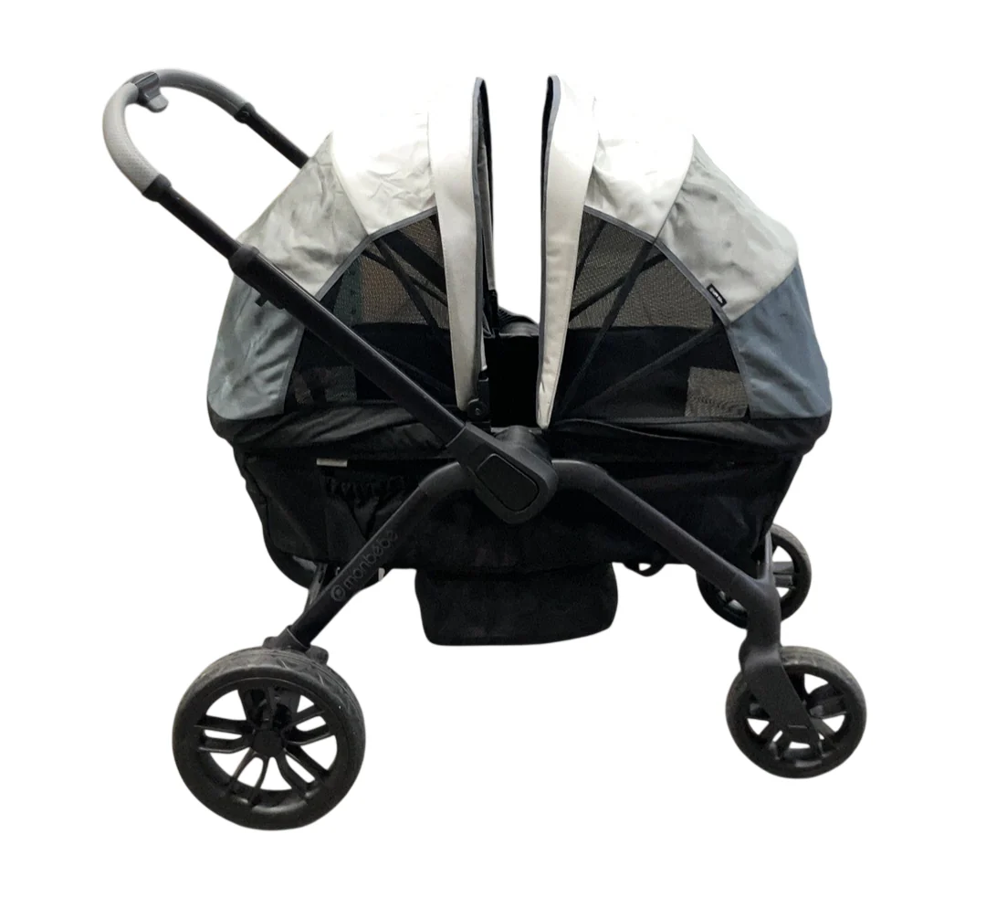 Monbebe Everyday Outings Wagon Stroller, 2024, Cobblestone Gray