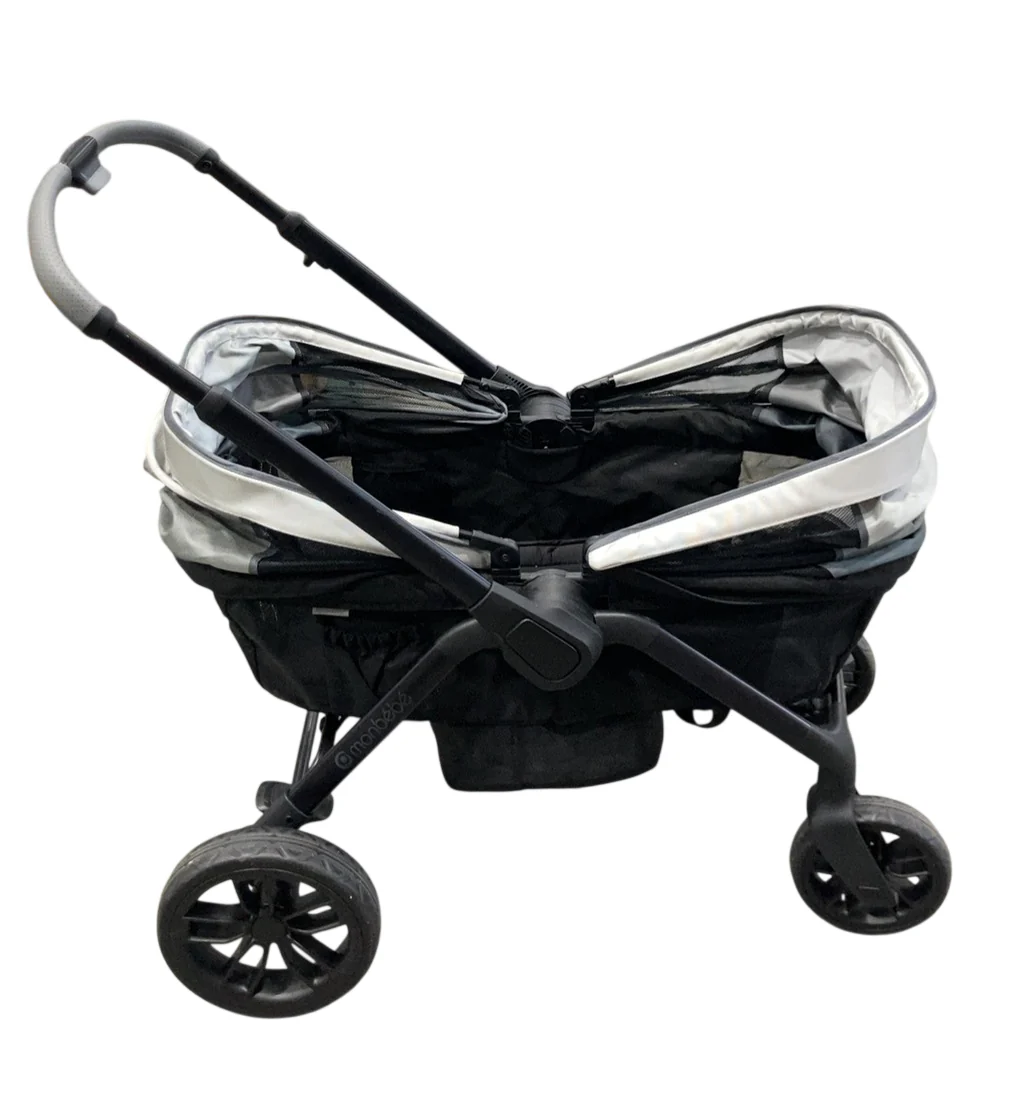 Monbebe Everyday Outings Wagon Stroller, 2024, Cobblestone Gray - Image 2