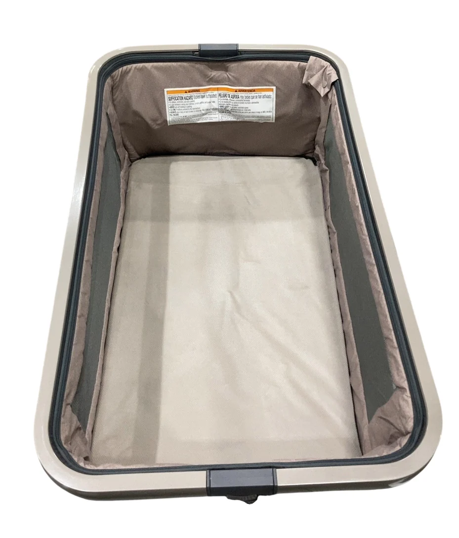 Monbebe Height Adjustable Baby Bassinet, Castle Point - Image 3