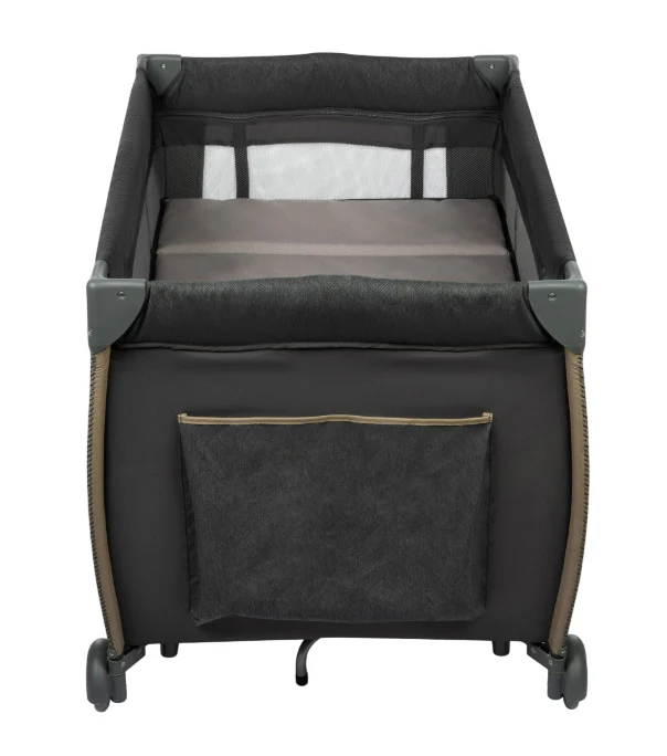 Monbebe Play Yard with Full-Size Rocking Bassinet, Castle Point - Image 3