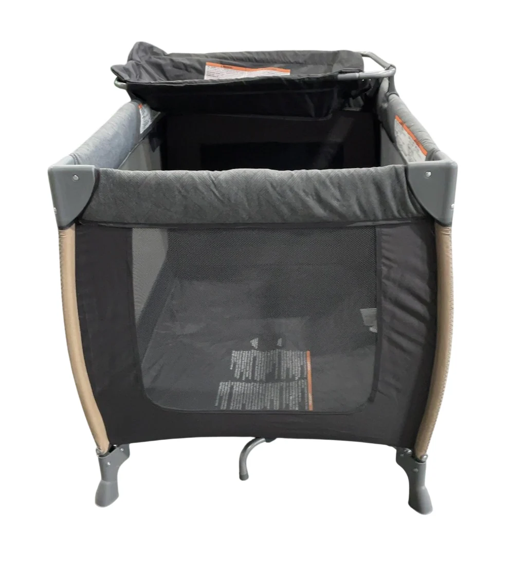 Monbebe Play Yard with Full-Size Rocking Bassinet, Castle Point - Image 5