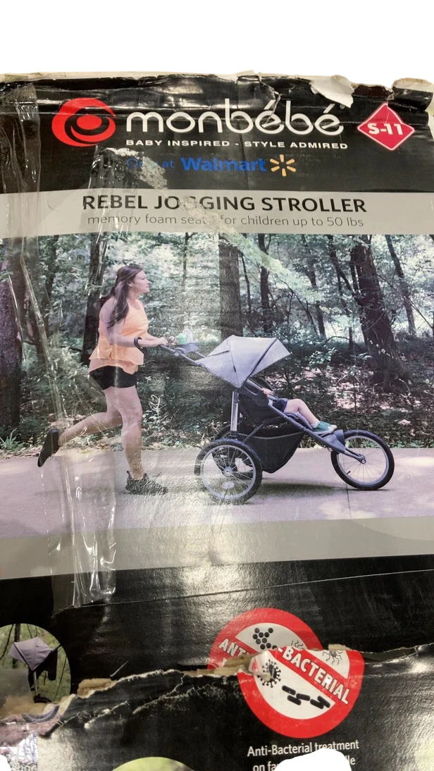 Monbebe Rebel Complete Jogging Travel System, Soho - Image 7