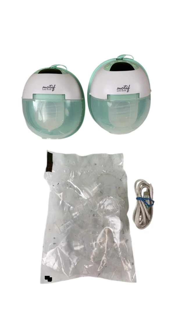 Motif Medical Aura Glow Wearable Breast Pump, 2 Pumps