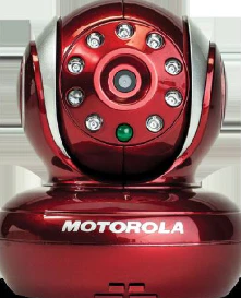 Motorola Blink1 Wi-Fi Video Camera for Remote Viewing, Red - Image 3