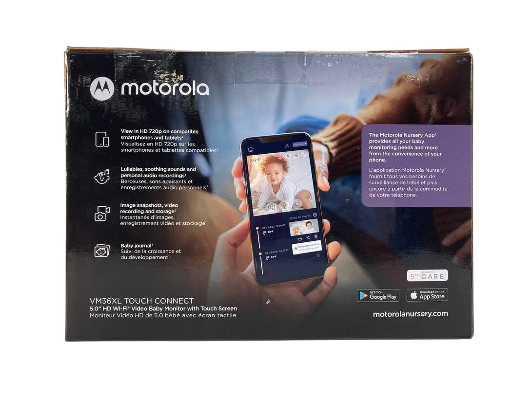 Motorola VM36XL Touch Connect Baby Monitor, 1 - Image 2