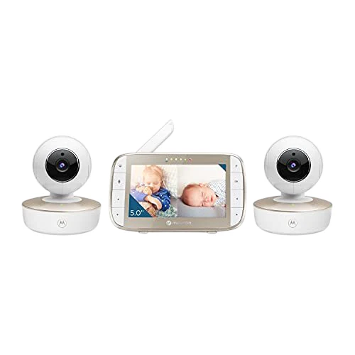Motorola VM50G-2 5-Inch Video Baby Monitor with 2 Cameras