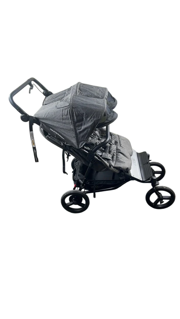 Mountain Buggy Duet Double Stroller, 2022, Herringbone - Image 2