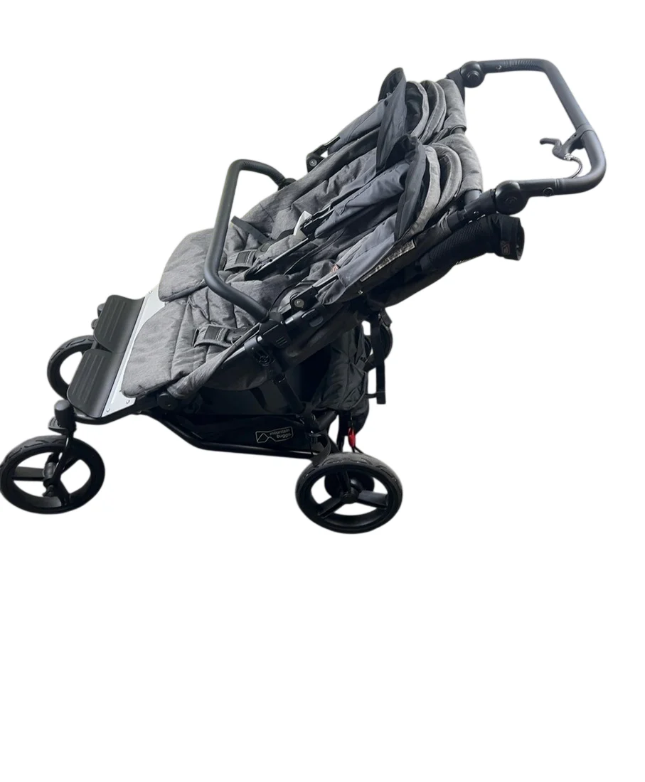 Mountain Buggy Duet Double Stroller, 2022, Herringbone - Image 3