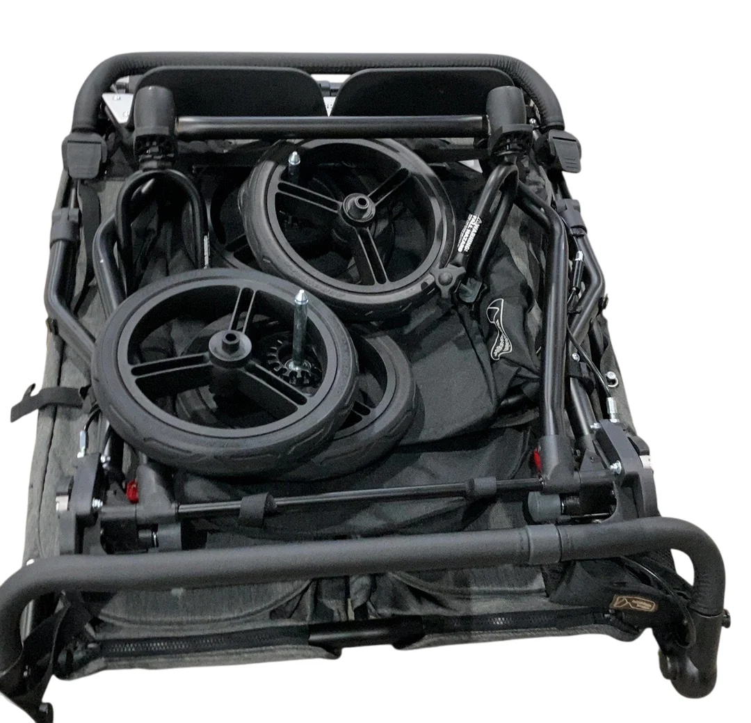 Mountain Buggy Duet Luxury Double Stroller, 2022, Herringbone Luxe - Image 3