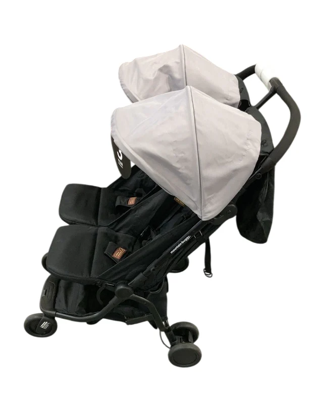 Mountain Buggy Nano Duo Stroller, 2018, Silver - Image 3