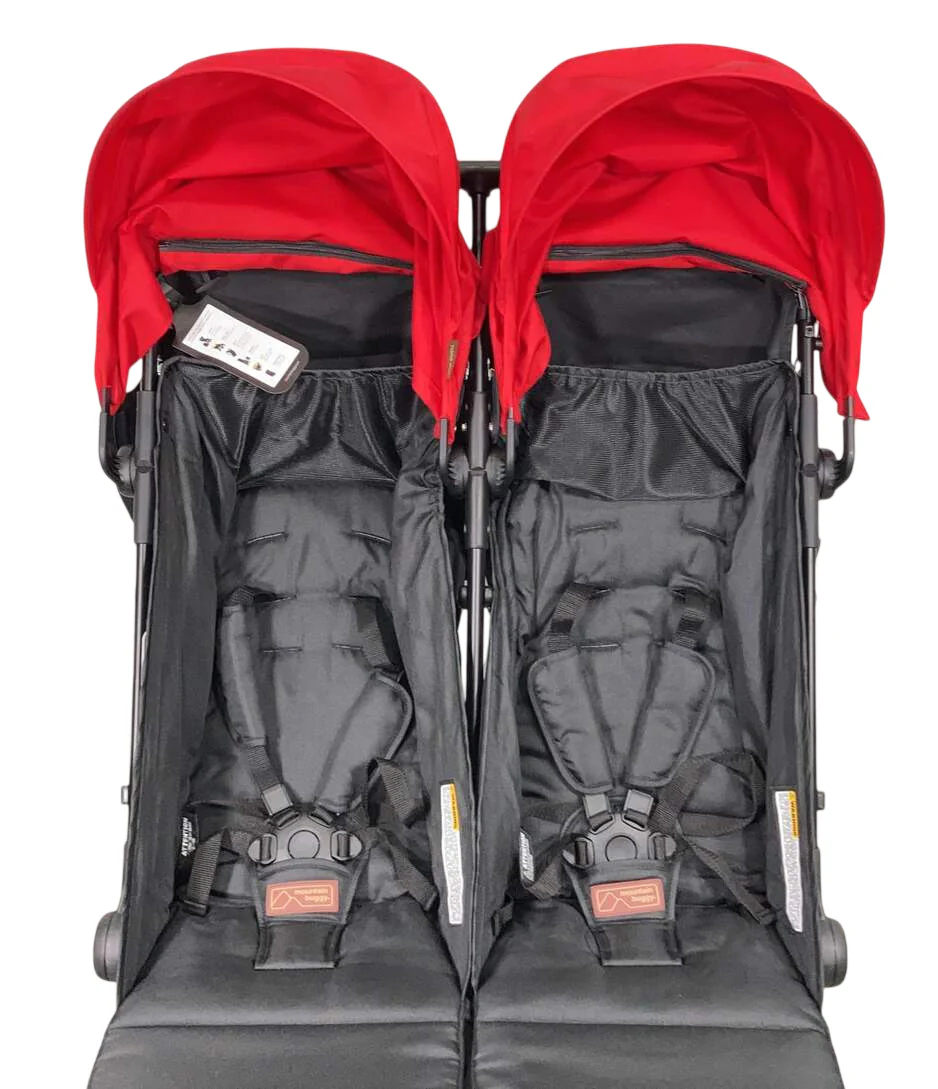 Mountain Buggy Nano Duo Stroller, 2021, Ruby - Image 6