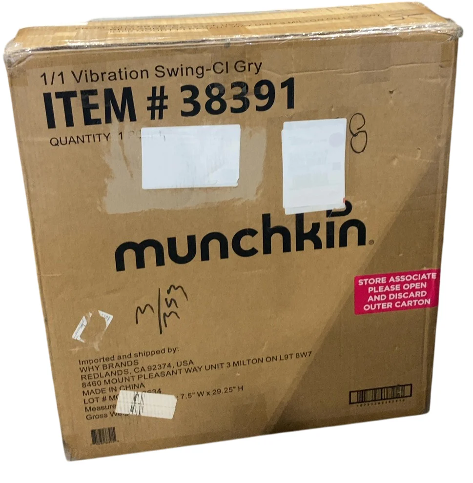 Munchkin Bluetooth Enabled Baby Swing, White - Image 5