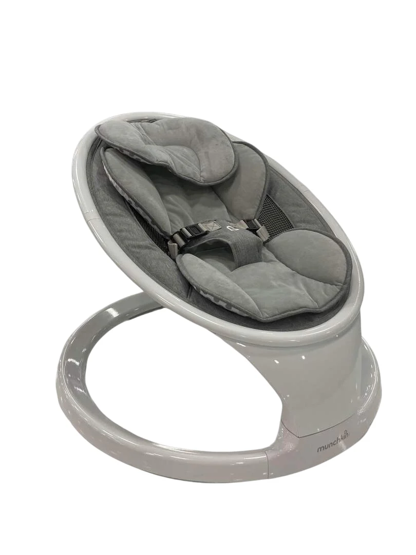 Munchkin Bluetooth Enabled Baby Swing, White - Image 2