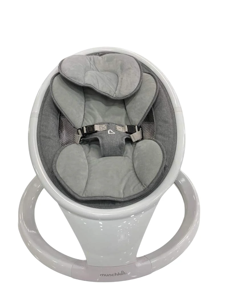 Munchkin Bluetooth Enabled Baby Swing, White - Image 3