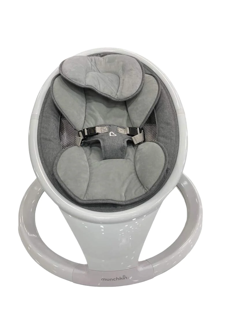 Munchkin Bluetooth Enabled Baby Swing, White - Image 3