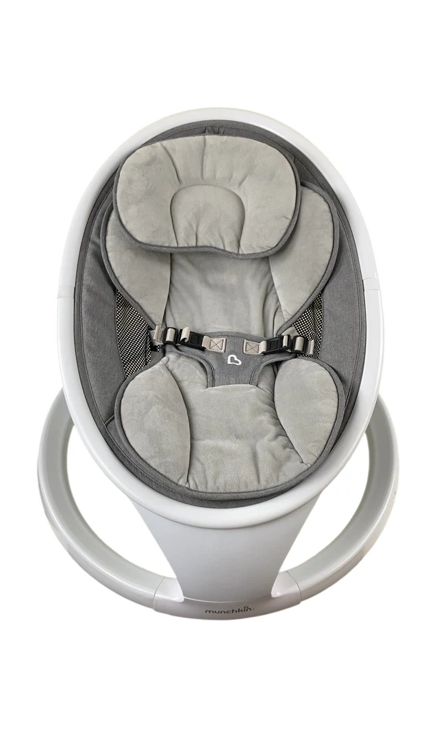 Munchkin Bluetooth Enabled Baby Swing, White - Image 4