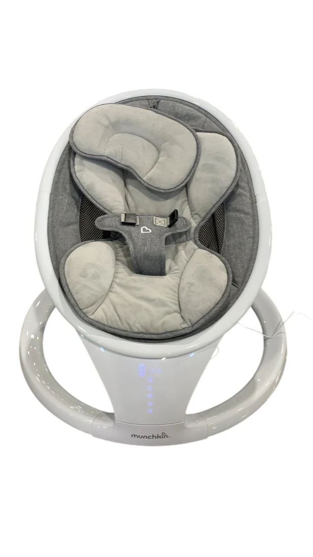Munchkin Bluetooth Enabled Baby Swing, White - Image 3