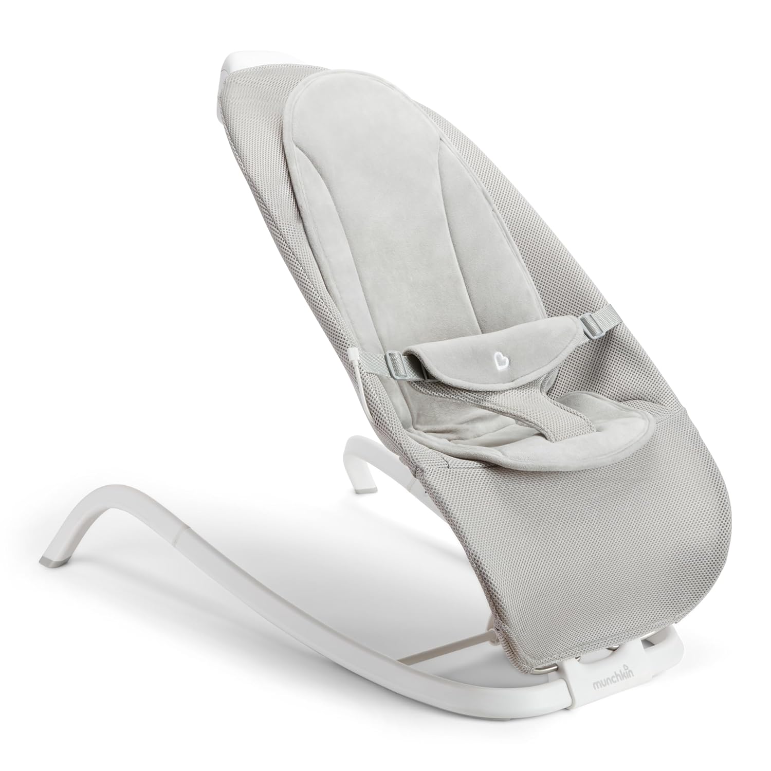 Munchkin Electric Baby Bouncer & Rocker with Digital Touch Display, Grey