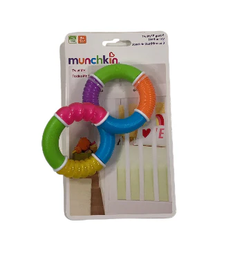 Munchkin Figure 8 Teether Toy, Multicolor - Image 3