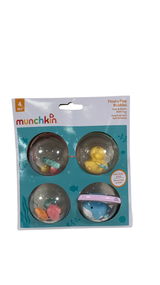 Munchkin Float & Play Bubbles, 4 Pack