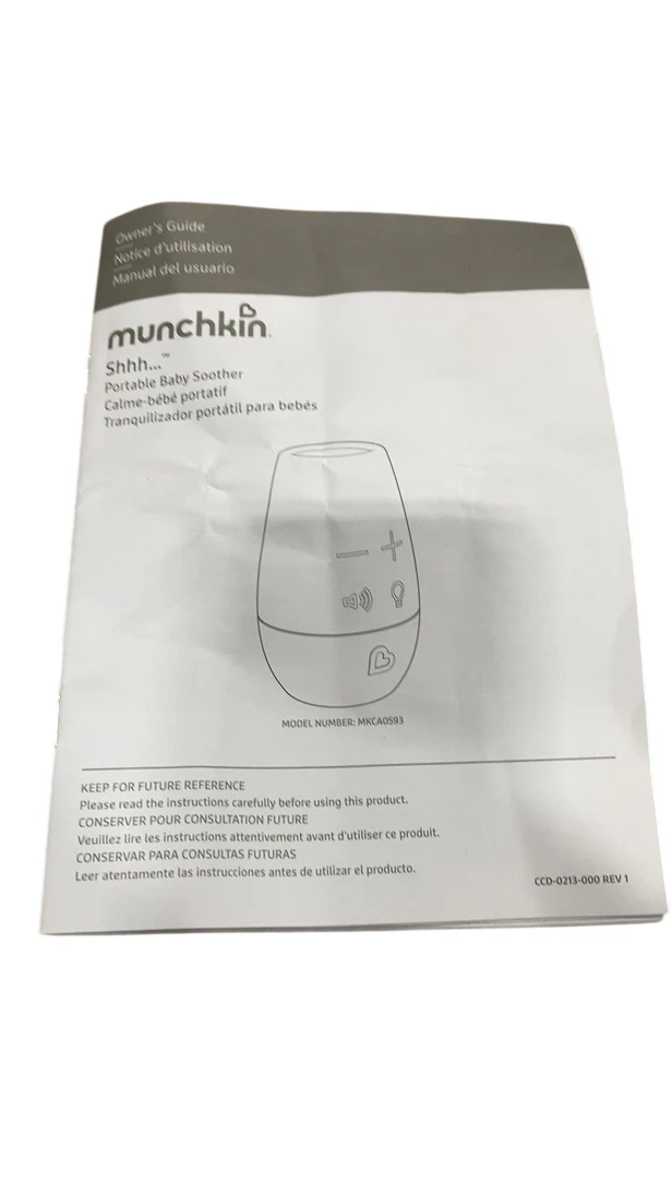 Munchkin Shhh Portable Baby Sleep Soother - Image 4