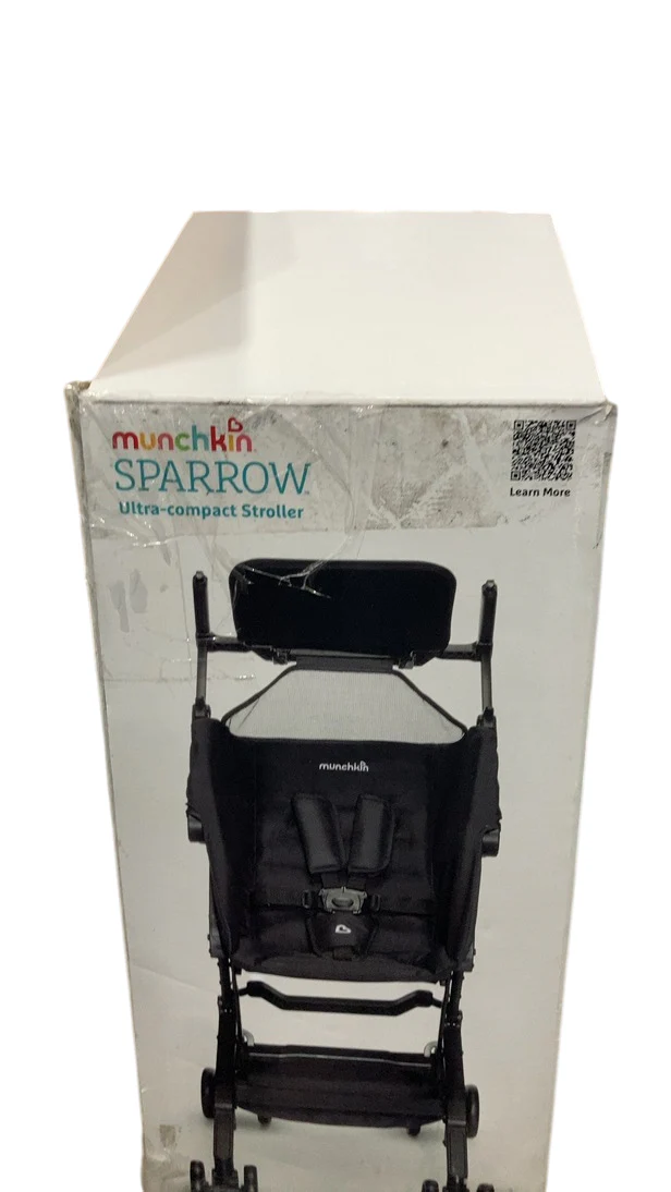 Munchkin Sparrow Ultra Compact Stroller, Black, unknown - Image 2