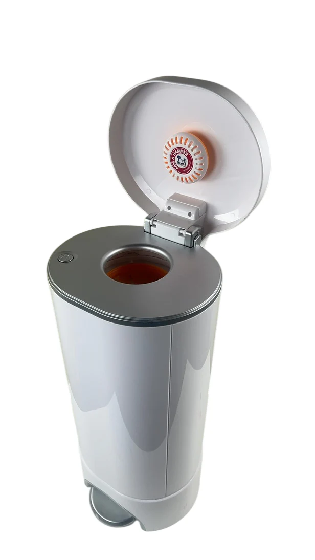 Munchkin Step Diaper Pail, White - Image 2