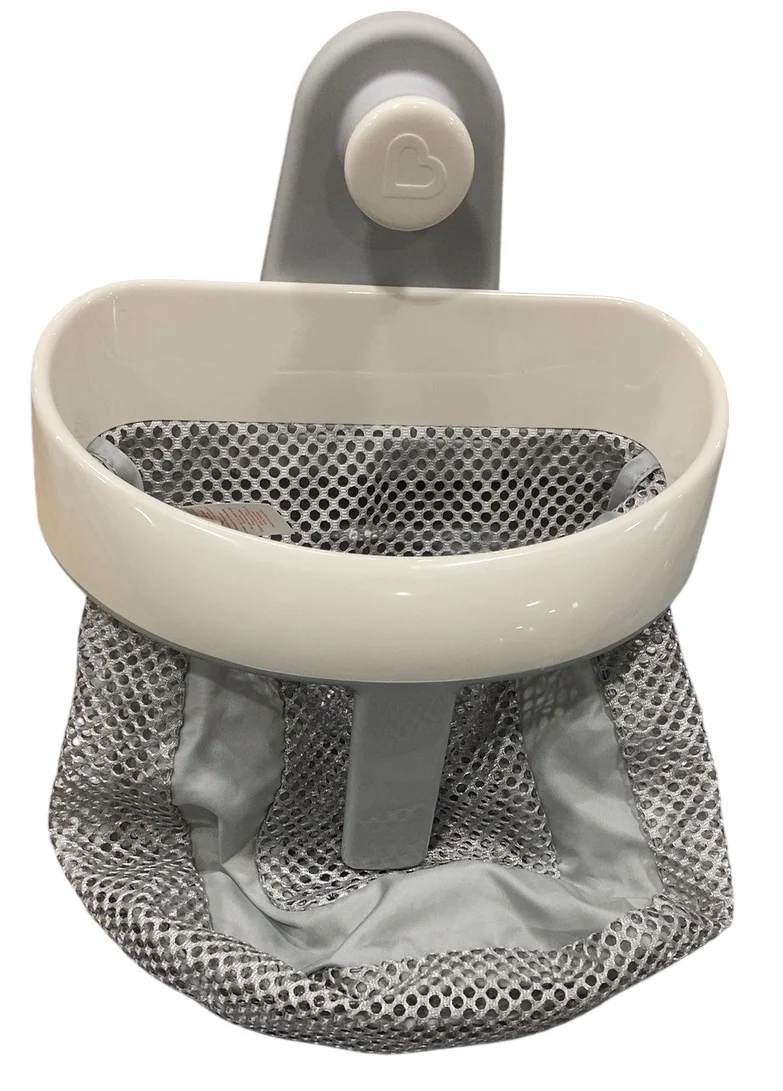 Munchkin Super Scoop Bath Toy Organizer And Storage, Grey