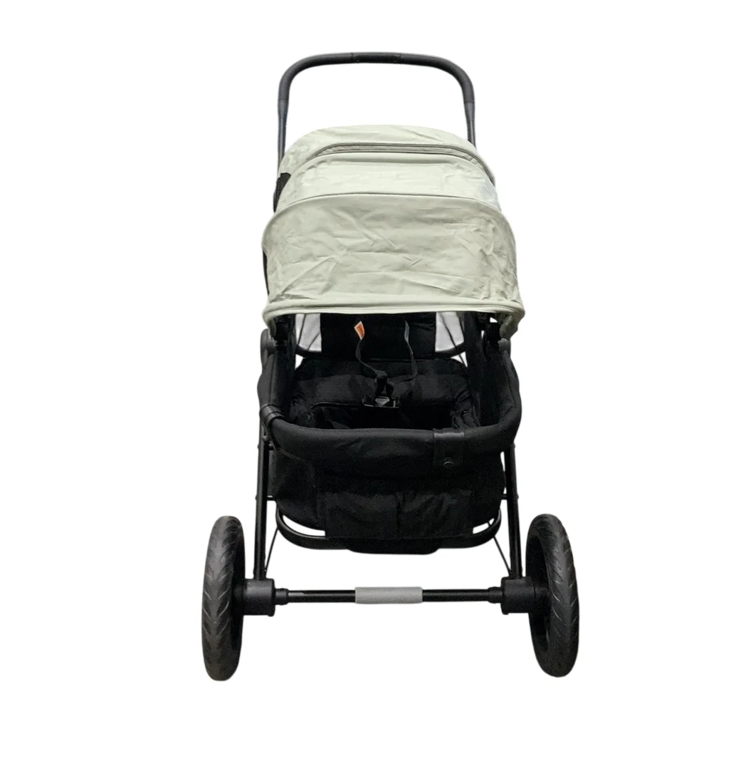 Munchkin Ultra-lite Stroller Wagon, Black, Sage - Image 2